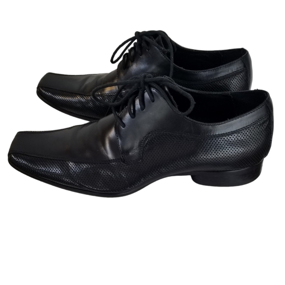 Kenneth Cole Reaction Men's Dress Shoes Black Size 9M - Picture 1 of 8